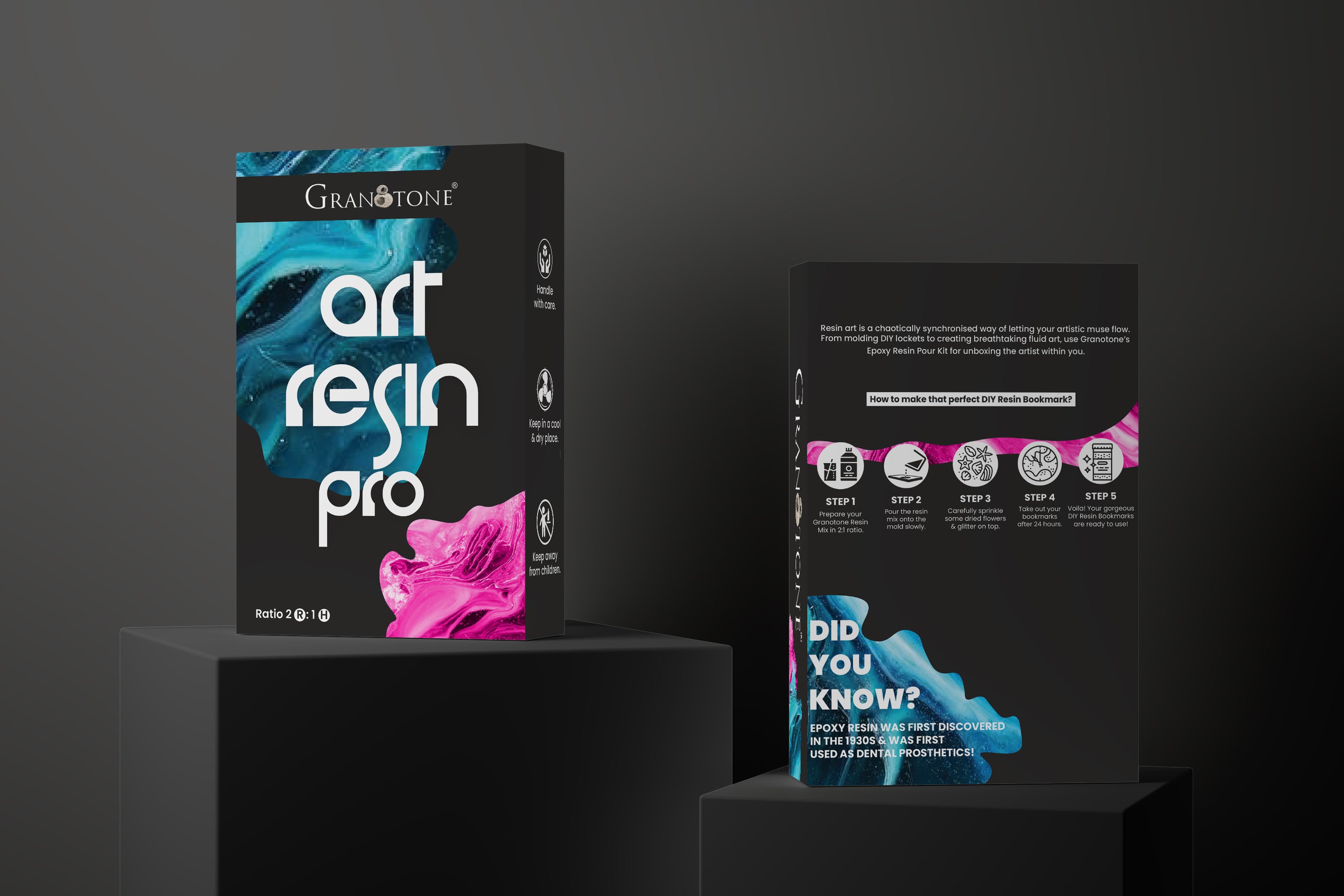 Crystal Clear Art Resins by Granotone
